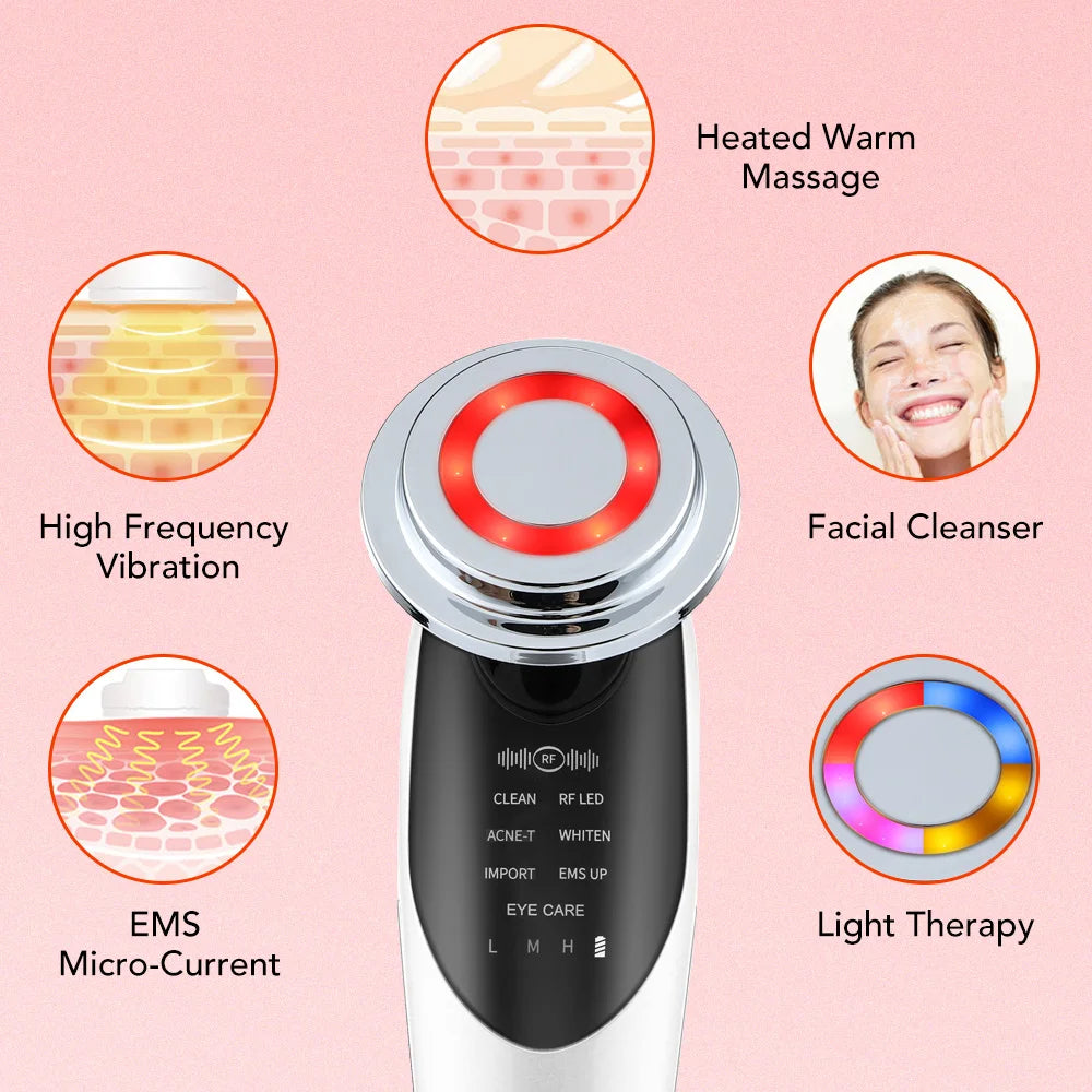 AuraSkin Microcurrent Device - Anti-Aging Skin Tightening