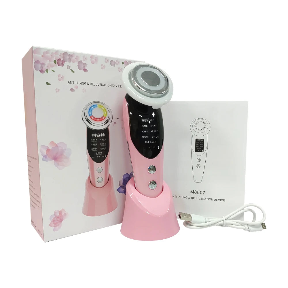 AuraSkin EMS Device White - Non-Surgical Facelift at Home